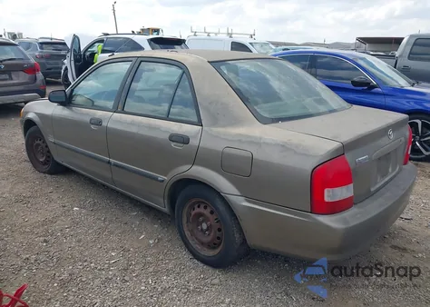 1999 Mazda Protege Dx/Lx z USA, uszkodzony, nr VIN JM1BJ2225X0122590